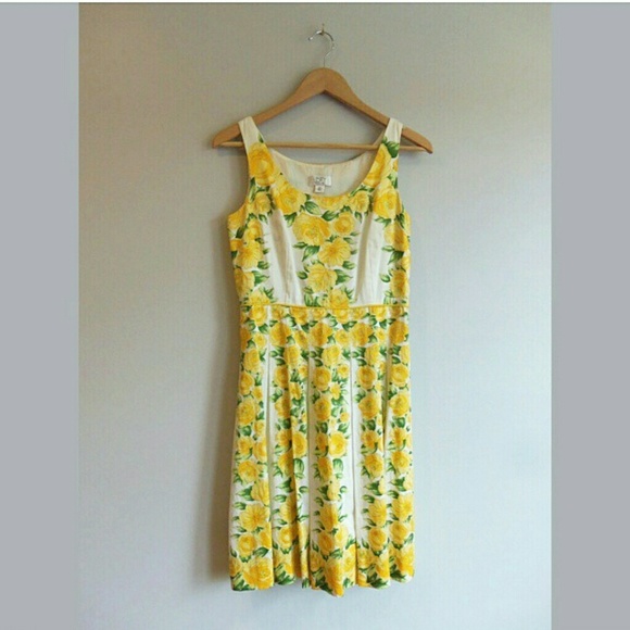 Anne Taylor Loft Floral Print Dress