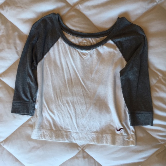 Cropped baseball T