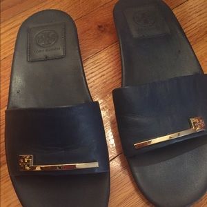 💯 AUTHENTIC  TORY BURCH Saleene Leather  Sandal