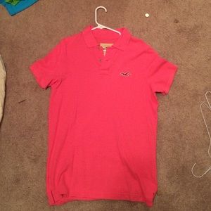 Hollister collard shirt