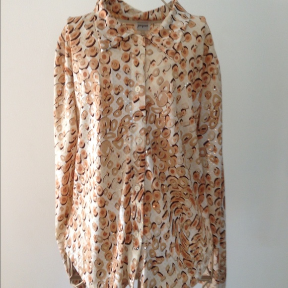 ๐ธHP๐ธ Sequined Blouse - Picture 2 of 4
