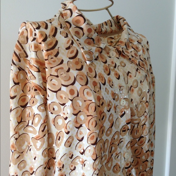 ๐ธHP๐ธ Sequined Blouse - Picture 3 of 4