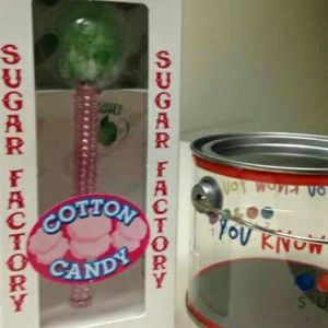 Sugar factory sucker & candy tin