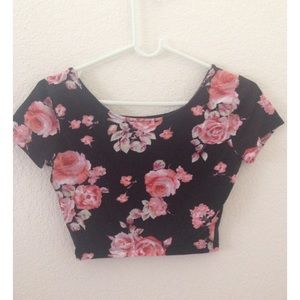 Floral Crop Top