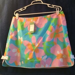 Lilly Pulitzer shorely blue mojo skort, size 12