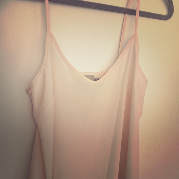 Light pink tank top