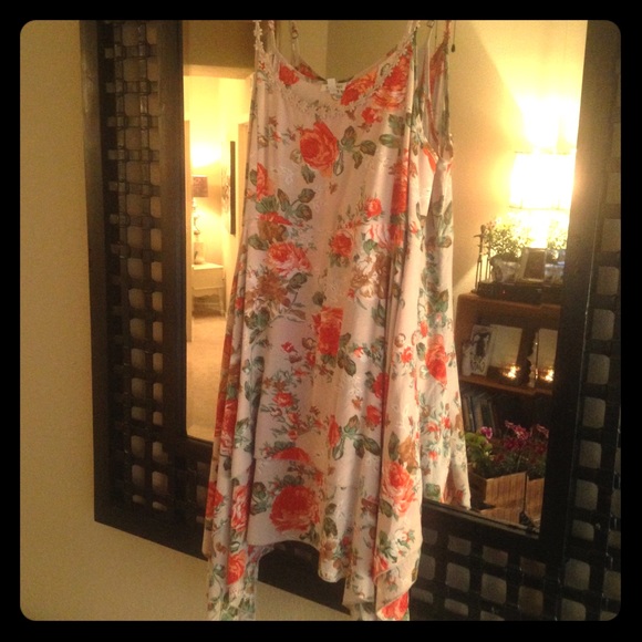 FLORAL TANK DRESS