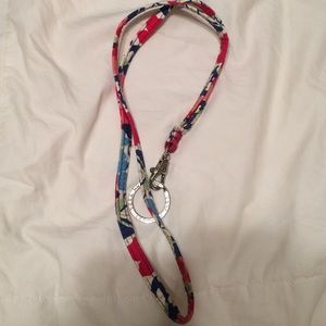 Vera Bradley lanyard