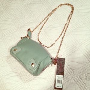 PERLINA seafoam crossbody bag