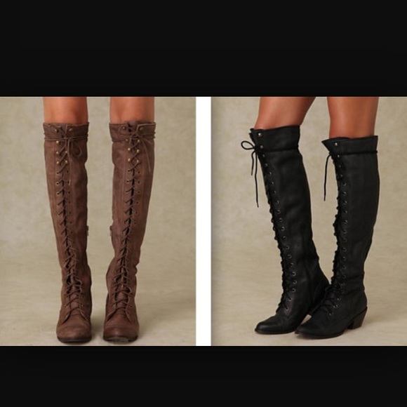 SOLD❤️$170 Jeffrey Campbell free people joe boots - Picture 3 of 4