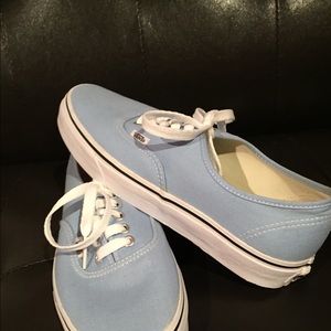 Light blue vans