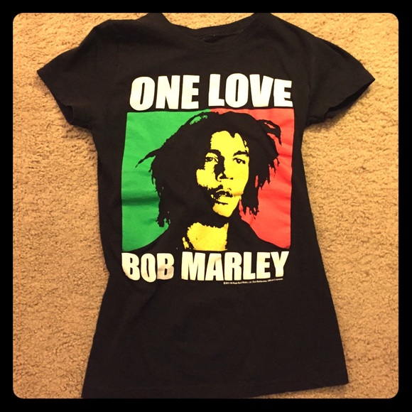Tight bob Marley tee