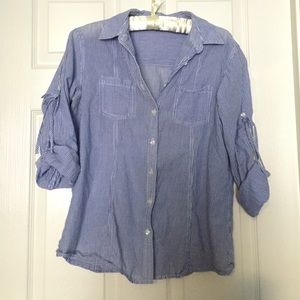 GAP Seersucker collared shirt