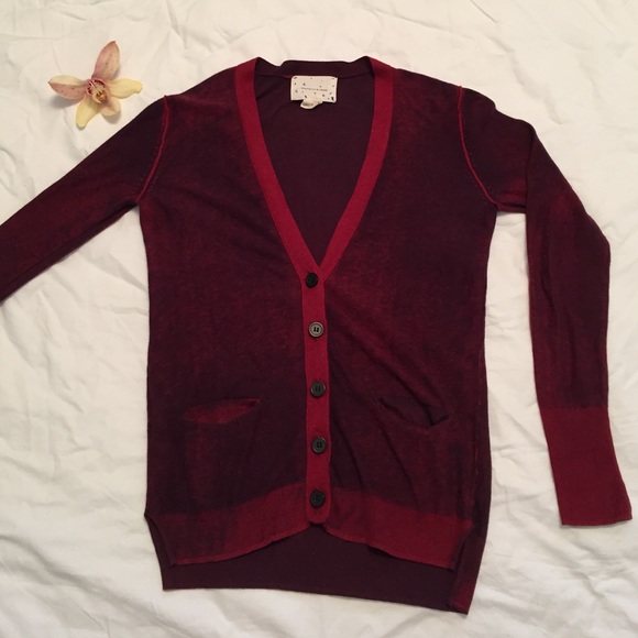 💥FLEXIBLE PRICING💥UO Red cardigan