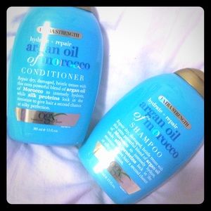 Ogx Moroccan shampoo and conditioner bundle