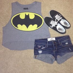 Batman Crop Top