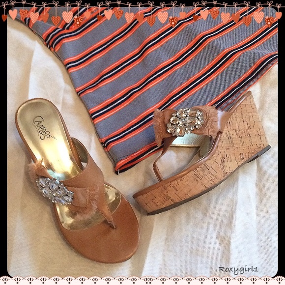 Carlos Santana Shoes - 🎉Host Pick🎉Embellished Wedges