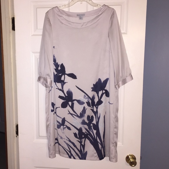Wide Neck, Slip Over Dress