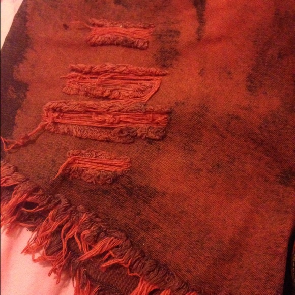 FINAL SALE! Red High Waisted Shorts - Picture 3 of 4