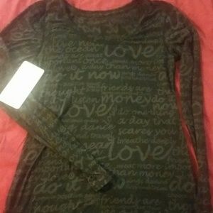 Ls daily practice shirt by lululemon