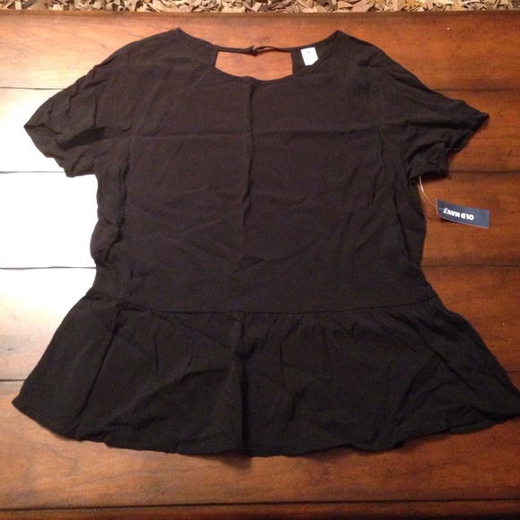 Old Navy Peplum Top. NEW!!😊 - Picture 1 of 1