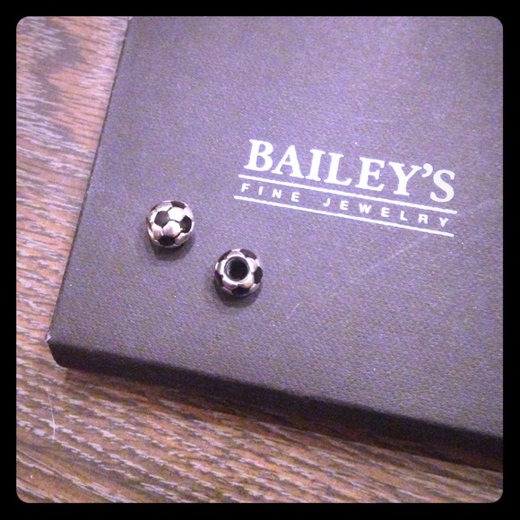 NEW Authentic Pandora charm pair soccer!