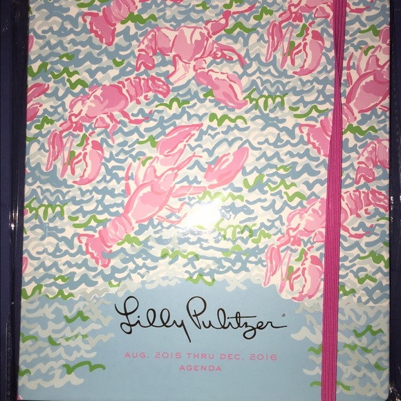 Lilly Pulitzer Lobstah Roll Agenda