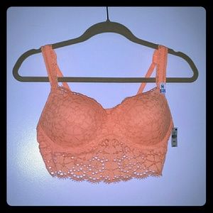 PINK Victoria's Secret Floral Lace Bra!
