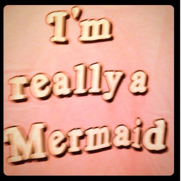 🚫SOLD🚫NWT Wildfox I'm Really A Mermaid Swim Tank - Picture 2 of 4