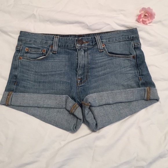 Jcrew jean shorts