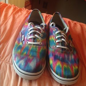 Tie Dye Vans