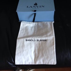 Lam in shoe box and dust bag Manila blah ik