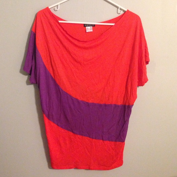 Orange and purple top!