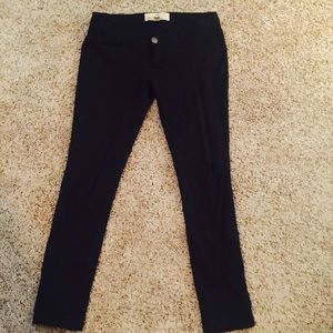 Knitted black pants