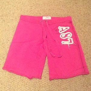 Aeropostale Bermuda Pink Sweat Shorts