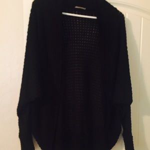Black cardigan