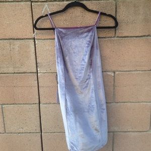 After Party Velvet Dress