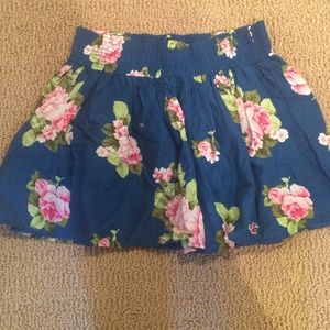 floral skirt