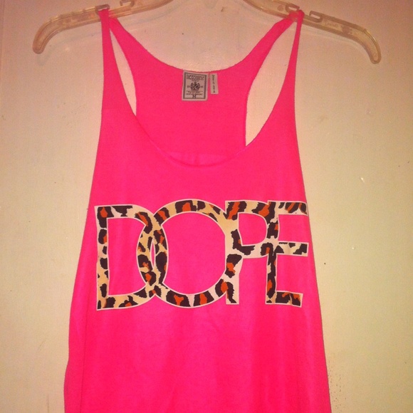 Neon pink tank custom printed @jersey board walk - Picture 1 of 1