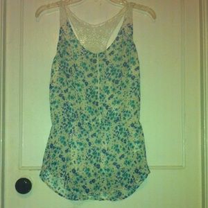 Floral blouse Lauren conrad