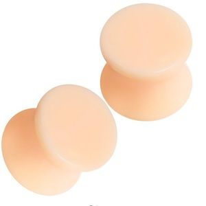 Double 00g flesh tone plugs!! light-light medium