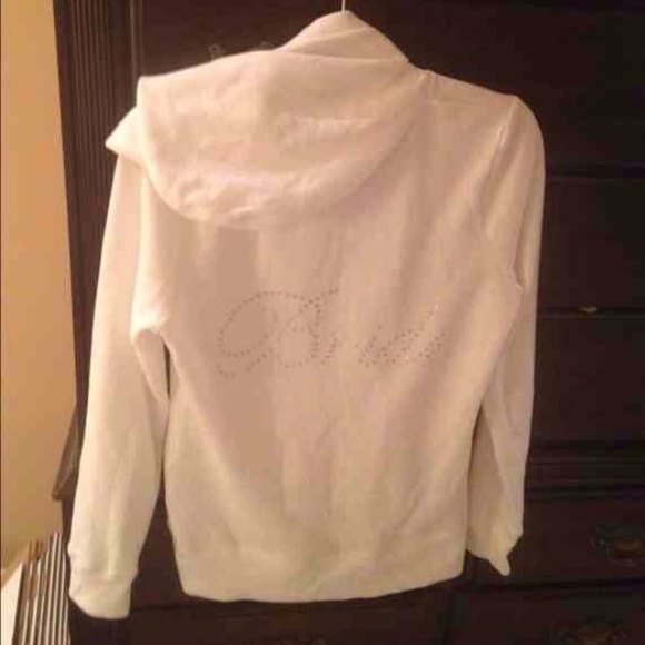 White Bride zip up jacket