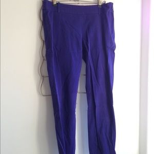 JCrew Purple Minnie Pant
