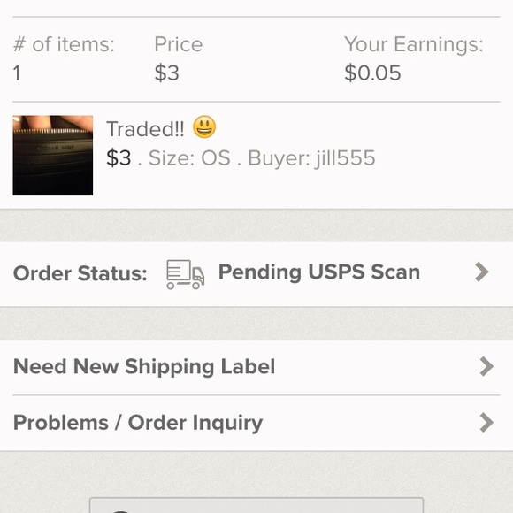 Awaiting UPS scanning in the morning!