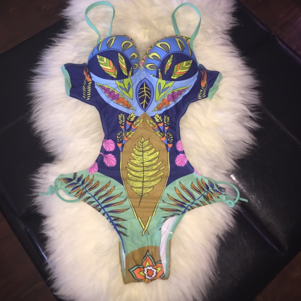 swimsuit Diamond Monokini Very Trendy - Picture 1 of 6