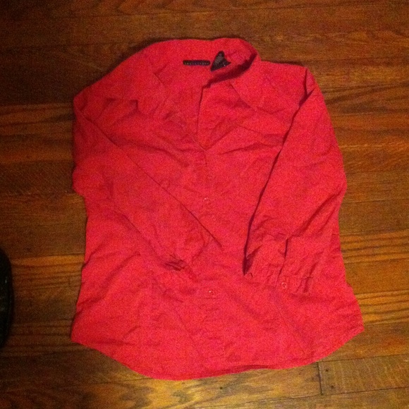 Pink apostrophe office shirt