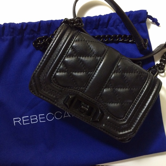 🎉Host Pick🎉black mini love crossbody bag - Picture 2 of 4