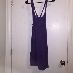 Purple cross dress