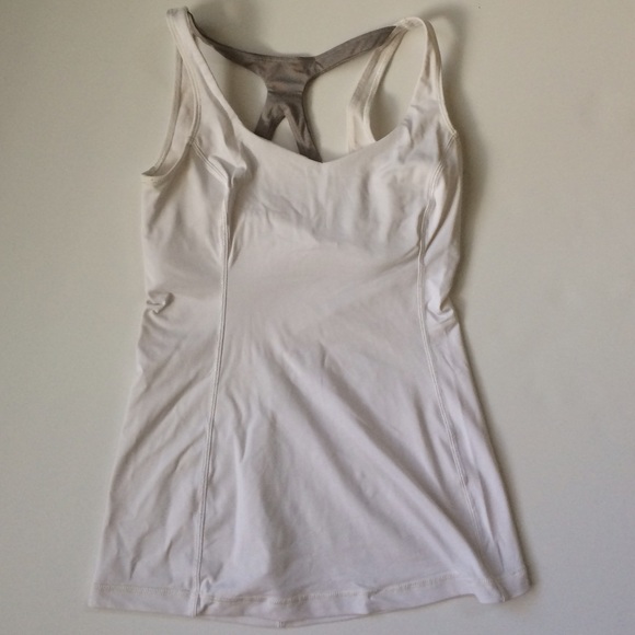 Authentic Lululemon tank top with built in bra