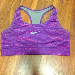 Women's Nike size small compression sports bra.